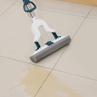 PVA Sponge Mop Magic Absorbent Easy Cleaning Mop Extendable Magic Cleaning Auto Squeeze Dry Flat Mop