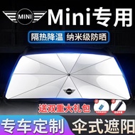 ✨#V8车房✨Suitable for BMW MINI Sunshade MINI JCW CLUBMAN COOPER Car Front Sunscreen Heat Insulation Su