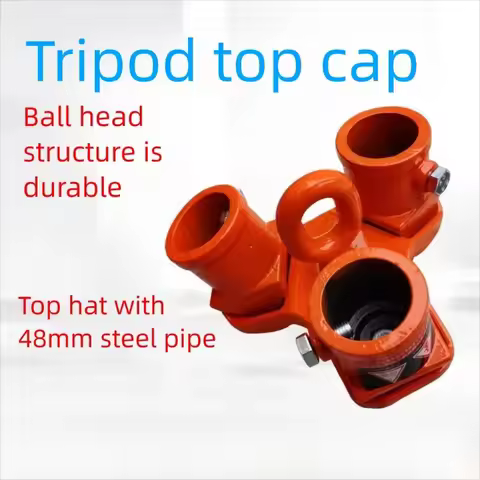 Telescopic Lifting Tripod With Pulley For Rescue Hoisting Manual Chain Hoist Support Frame Heavy Dut