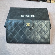 VINTAGE Chanel 壓扣中夾