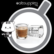 Espresso Glass Square Thickened Espresso coffee Shot & Measuring Glass 60ml Espresso Measuring Glass