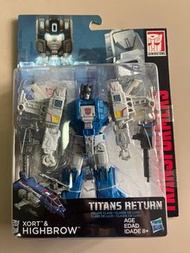 變形金剛 泰坦歸來 頭領戰士 海龍 孩之寶 Transformer Titans Return Highbrow Hasbro Takara