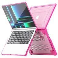 Laptop Case for MacBook Pro 14 2024 Case for M4 Pro Max Model A3112 Stand Cover Bottom Shell for Mac