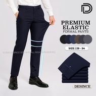 🇲🇾 DESINCE Formal Pants Elastic Pants Men Business Casual Pant Office Wear Seluar Slack Lelaki MP 09