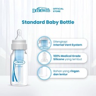 [Fully Vented Bottle] Dr. Brown's 2oz 4oz/ 8oz PP Standard Baby Bottle Milk Bottle/ Baby Bottle/