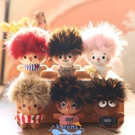 KAREN Plu Keychain, 15cm  Head Stuffed Toys Bag Pendant,  Novelty Cute Design Creative Shape Animal 