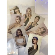 Blackpink the album official photocard jisoo Jennie rosé lisa