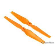 HQProp 6x3.5 Orange Multi-Shaft Dedicated Propeller Glass Fiber Composite Material 2 Pcs (One Front 