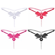 Women's beaded bottom panties