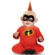 Incredibles 2 Climbing Clothes JACK COSPLAY Coverall Baby Romper Edna Mode