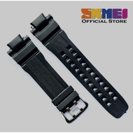 STRAP TALI JAM SKMEI 1301 DG1301 DG-1301 RUBBER STRAP JAM SKMEI 1301 WARNA HITAM