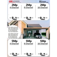 HIKVISON CCTV Package 2MP & 5MP ANALOG