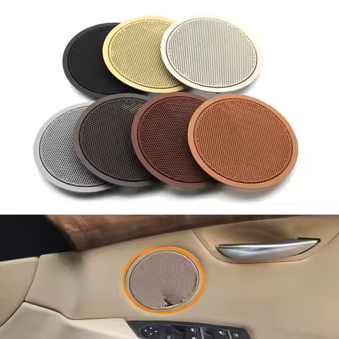 LHD RHD Interior Door Front Rear Woofer Horn Sound Loudspeaker Grid Cover For BMW X5 X6 X3 X4 5GT E7