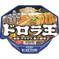 【direct From Japan】 Nissin Foods Nissin Dolora King Fish meal, roughness, seafood pork bone (cup noodles) 133g × 12 pieces