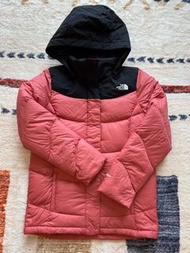 The North Face TNF 女裝 拼色 暗粉紅 黑色 Logo 羽絨 外套 Down Jacket Outerwear 保暖 輕身