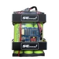 แคล้มยึดแบต6s 15a ที่ยึดแบตเตอรี่ลิเธียมฟอสเฟส6s 15a 15000mah 3*2