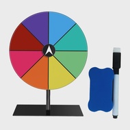 Prize Wheel Dry Erase Spin Wheel Spinner Game Color Roulette Wheel Heavy Duty Editable Spin Wheel Fo