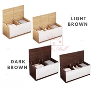 YEEZYMALL Bay Window Cabinet Storage Balcony Cabinet Storage Cabinet Minimalist Style MDF (L60/90 x 