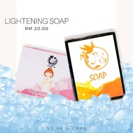 [READY STOCK ] Lightening soap/ sabun menganjalkan kulit N3 SKINCARE