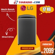 LG 17KG TOP LOAD WASHER, INVERTER TV2517SV3B