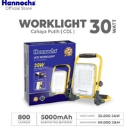 TERBATAS HANNOCHS LED WORKLIGHT 30 WATT / LAMPU SOROT EMERGENCY 30 WATT GRATIS ONGKIR TERBARU TERLAR