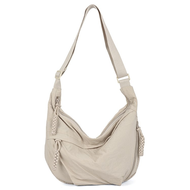 Túi Đeo Chéo Nylon Thời Trang Mùa Đông Mới Cho Nữ Túi Đeo Chéo Kiểu Bánh Bao Đa Năng Túi Đeo Vai Đơn