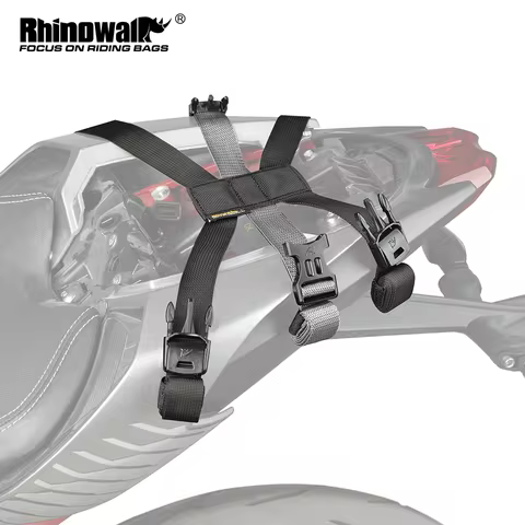Rhinowalk Motorcycle Tail Bag Mounting Strap Fit MT2335 MT21610/20/30 MT2208/15/30 Back Saddle Bag S