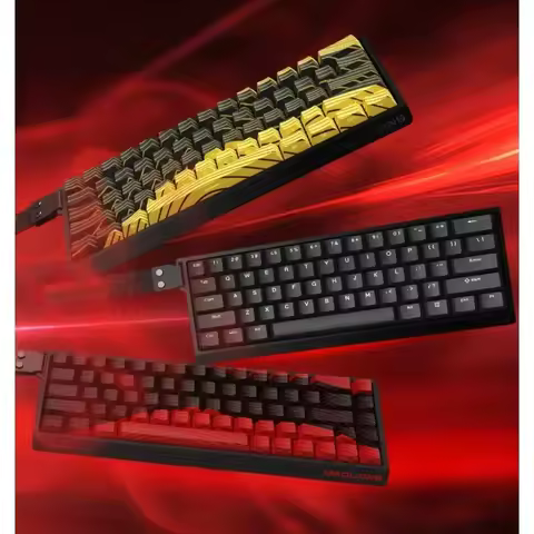 MADLIONS MAD 60/68HE Gaming Magnetic Switch Keyboard Wired 61/68 Key Web Drive Custom 8K Return RT A
