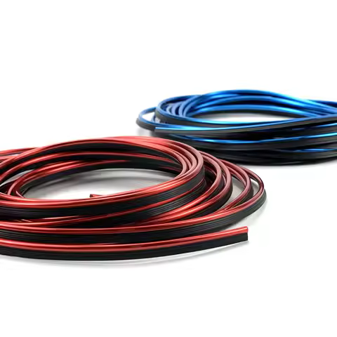 5M Car styling Decoration Chrome Strip For Citroen DS-series C-Quatre C-Triomphe Picasso C1 C2 C3 C4