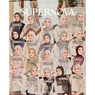 BAWAL HANAMI ALLMOON SUPER NOVA  bidang 45 BY HANAMI HIJAB READY STOK