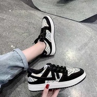 Ulzzang Korean padded-soled sports shoes for men and women/Cheap full box Low-cut sneakers JD1 Panda