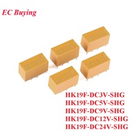 Mini Power Relay HK19F-DC3V-SHG HK19F-DC5V-SHG HK19F-DC9V-SHG HK19F-DC12V-SHG HK19F-DC24V-SHG HK19F 