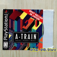 Cassette CD Game Ps1 Ps 1 A-Train A Train - Trains Power Money