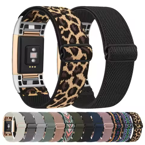 Nylon Elastic Band For Fitbit Charge 2 Strap Bracelet Adjustable Watchband For Fitbit Charge 2 Band 