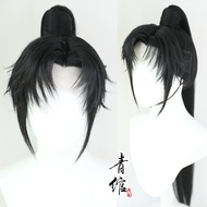 Qingwen คอสเพลย์หมวกวิกผมมือ Hooked ด้านหน้า < Ne1> ปรับแต่งผมปลอมหมวกวิกผมสําหรับ Vtuber Gaming อะน