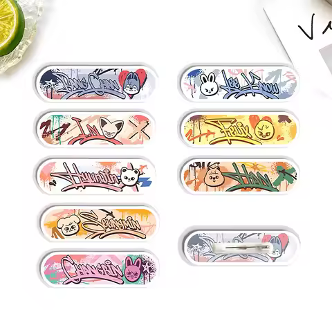 New SKZOO Cartoon Merchandise Skzoo Homeless Children Stray Kids Evil Chest Badges Hats Badges Backp