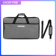 บอร์ดแพดเดิลกีตาร์ GHOSTFIRE เอฟเฟกต์กระเป๋าบอร์ดถีบ23.6x13.4x4.7in เก็บอุปกรณ์เสริมถุงเคสกระเป๋าถือ