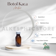 Botol 60ml l Botol Kaca Coklat 60 ml l Botol Amber 60ml