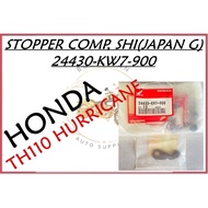 HONDA TH110 HURRICANE JAPAN ORIGINAL STOPPER COMP.,SHI [Part Number :- 24430-KW7-900]