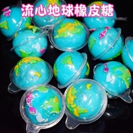 3D Pop Pop Flow Heart Earth Candy Influencer Children Candy Filled Fruit Flavor Flow Heart Pop Pop G