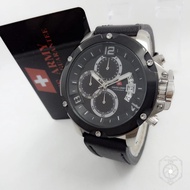 Jam tangan Swiss army 1174 Ring Hitam Pria