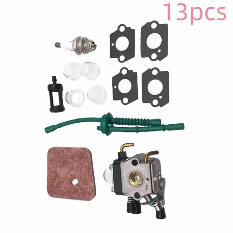 Carburetor for STIHL FC55 FC75 FC85 FS38 FS45 Replacement C1Q-S57 C1Q-S57A C1Q-S57B with spark plug 