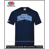 Carolina Panthers NFL Fruit of the Loom T-Shirt 100% Cotton