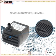 ALMA Submersible Water Pump with LED Light, Submersible Water Pump Kit Aquarium Water Pump, Durable 