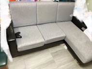 90% New ( 4 or 3 seater sofa ) 3坐 4坐 3座 4座 3座位 4座位 布藝 梳化 沙發 4人 3人 4ppl 3ppl 貴妃椅 新淨 冇爛 非常靚仔 梳化套 其實 淨係