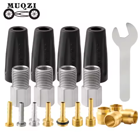 MUQZI MTB Bike Oil Needle Olive Head Suit BH90 BH59 Tubing Pipe Oil Hydraulic Disc Hose Pressing Rin