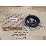 TOYOTA VIOS NSP151 2017-2021 / TOYOTA SIENTA NSP170 -ORIGINAL CRANKSHAFT PULLEY / MAIN PULLEY - 1347
