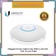 Ubiquiti U6-Lite UniFi 6 Lite WiFi 6 AX1500 Access Point - Optional PoE Injector