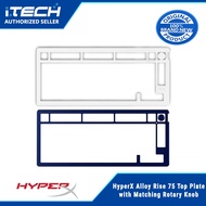 HyperX Alloy Rise 75 Top Plate with Matching Rotary Knob