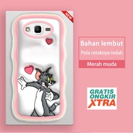 Samsung J7 J5Pro J3 J2 J7Pro J7Prime 2017 2016 2015 3D INS Cartoon Tom Cat Mouse Lover Disney Kesing